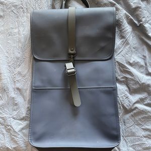 Rains Brand Tall Backpack.